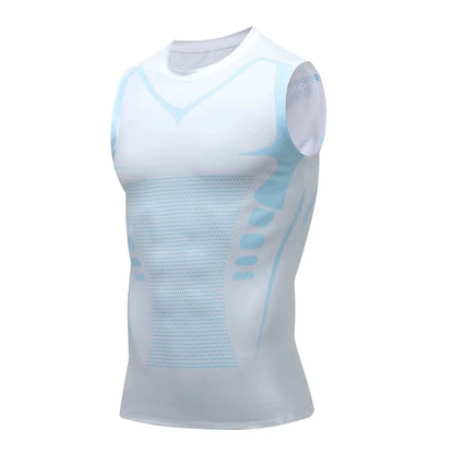 SculptPro™ – Men's Ionic Slimming Compression Vest